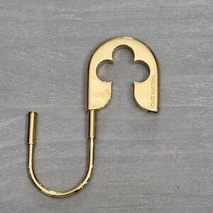 Louis Vuitton Gold Key Ring Holder Bag Charm